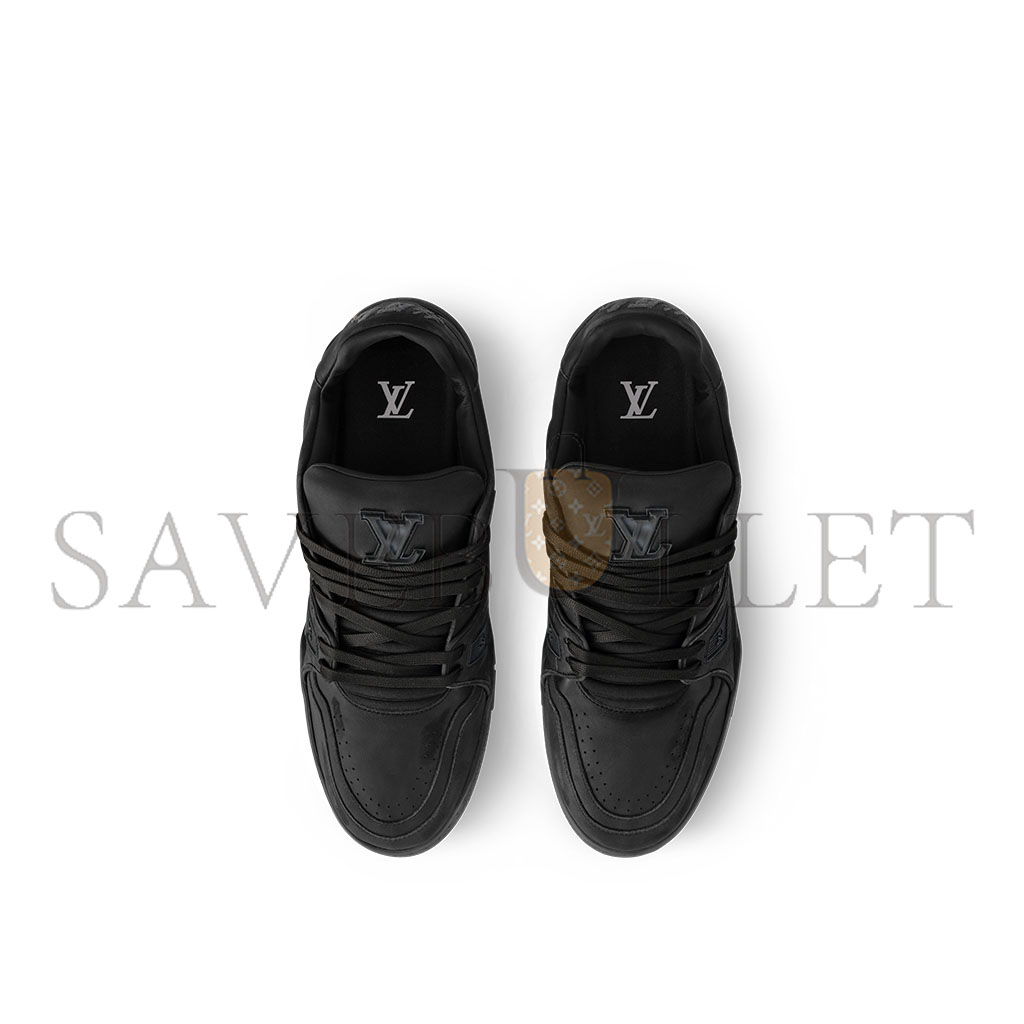 l**is V*t*n lv trainer distressed sneaker 1adeqr